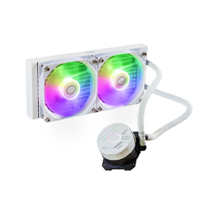 Cooler Master MASTERLIQUID 240L Core ARGB ホワイト MLWD24MA18PZRW-イメージ1