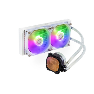 Cooler Master MASTERLIQUID 240L Core ARGB ホワイト MLWD24MA18PZRW-イメージ4