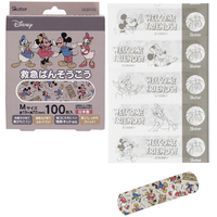 スケーター 救急ばんそうこう(M)100枚 ミッキー&フレンズ QQB100ﾐｯｷ-ﾌﾚﾝｽﾞ