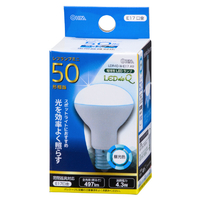 オーム電機 LED電球 E17口金 全光束497lm(4．3Wミニレフランプ形) 昼光色相当 LDR4DWE17A9