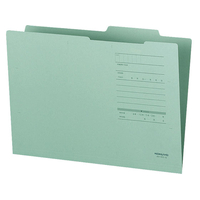コクヨ A4ジャスフォルダー Eタイプ グリーン 10枚 FC02215-A4-IFE-G