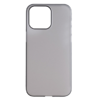 パワーサポート iPhone 15 Pro Max用Air jacket Smoke matte PJYC-70