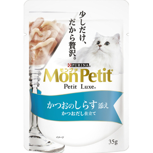 ネスレピュリナペットケア モンプチ プチリュクス かつおのしらす添え かつおだし仕立て 35g ﾌﾟﾁﾘﾕｸｽｶﾂｵｼﾗｽ35G-イメージ1
