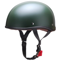 ユニカー工業 MATTEDダックテールヘルメット マットグリーン BH50GRﾍﾙﾒﾂﾄ