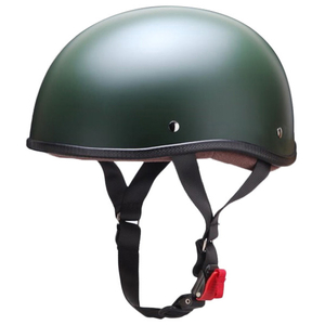 ユニカー工業 MATTEDダックテールヘルメット マットグリーン BH-50GRﾍﾙﾒﾂﾄ-イメージ1