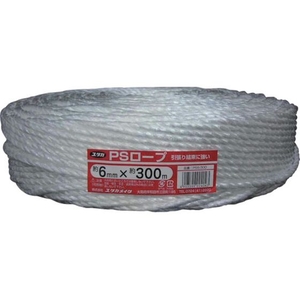 ユタカメイク ロープ PSロープ 6φ×300m FC473GU-8280816-イメージ1