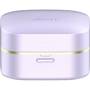AVIOT トゥルーワイヤレスイヤホン ラベンダージェイド TE-Q3R-LV-イメージ3