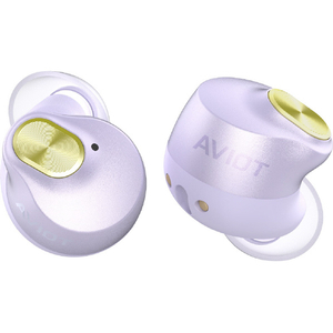 AVIOT トゥルーワイヤレスイヤホン ラベンダージェイド TE-Q3R-LV-イメージ6