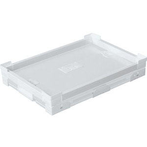国盛化学 KUNIMORI/プラダン折畳み FNSコンテナ 40L(SWコーナー)ホワイト FC374HK-7605714-イメージ5