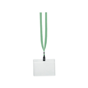 スマートバリュー 再生ループ式名札 黄緑 10枚 FC31841-B650J-YG-イメージ1