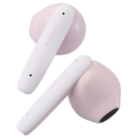 エレコム 完全ワイヤレスBluetoothヘッドフォン マカロンピンク LBT-TWS17CSPN