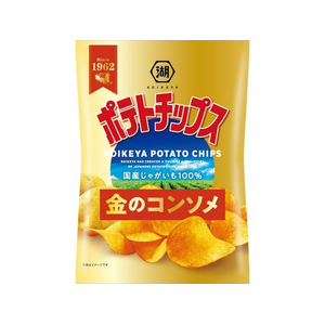 湖池屋 ポテトチップス 金のコンソメ 55g FCD005T-イメージ1