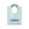 ＡＢＵＳ シャックルガード付シリンダー南京錠 TITALIUM 96CSTI／60 FC182EZ-2013512