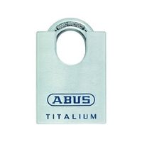 アバス ABUS/シャックルガード付シリンダー南京錠 TITALIUM 96CSTI／60 FC182EZ-2013512