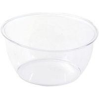 パール金属 ララシャイン レンジ対応割れにくいクリアボウル 21cm FCE839H-HC-720
