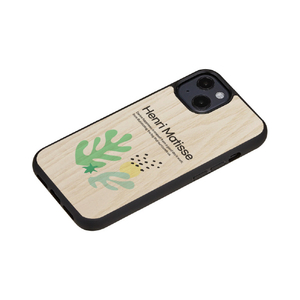 Man & Wood iPhone 13用天然木ケース HENRI MATISSE 3 I21771I13-イメージ2