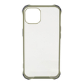 ラスタバナナ iPhone 13用ハイブリッドケース TPU/PC 衝撃吸収 カーキ 6475IP161HB