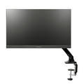 プリンストン 120HzADSパネル USB Type-C搭載 23．8型フルHD液晶ディスプレイ モニターアーム(Black) ブラック PTF-B242WA-BK