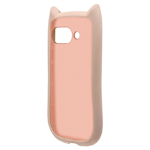 ラスタバナナ Google Pixel 9a用MIMI 猫耳ハイブリッドケース TPU×PC フロストピンク 8763P9AHPFP-イメージ1