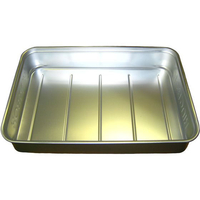 中尾アルミ製作所 中尾アルミ/アルマイト キングボックス 番重 特大 120mm FC157KZ-0307500