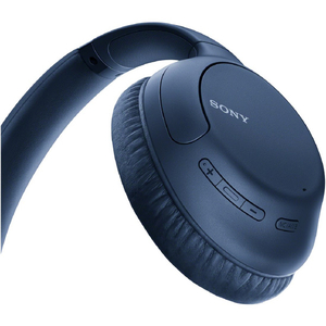 SONY ワイヤレスノイズキャンセリングステレオヘッドセット ブルー WHCH710NL-イメージ9