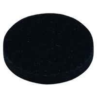 光 硬質フェルト ブラック 28mm丸 LPQ-281 FCA280B-2157507