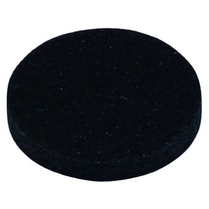 光 硬質フェルト ブラック 28mm丸 LPQ-281 FCA280B-2157507-イメージ1