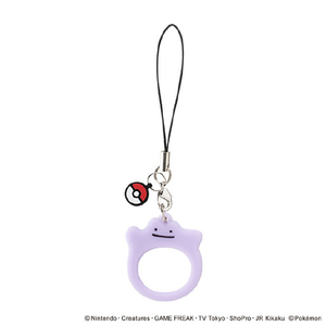 Hamee ポケットモンスター/ポケモン シリコンリングストラップ メタモン 276-917718-イメージ1