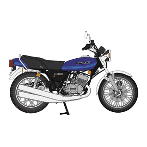 ハセガワ 1/12 カワサキ KH400-A6 21772ｶﾜｻｷKH400A6-イメージ2