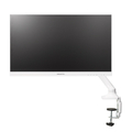 プリンストン 120HzADSパネル USB Type-C搭載 23．8型フルHD液晶ディスプレイ モニターアーム(White) ホワイト PTF-B242WA-WH