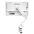 プリンストン 120HzADSパネル USB Type-C搭載 23．8型フルHD液晶ディスプレイ モニターアーム(White) ホワイト PTF-B242WA-WH-イメージ2
