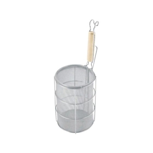 新越ワークス 木柄 スパゲティーてぼ 小 13×H19cm FCL1877-013315001-イメージ1
