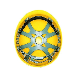 ＤＩＣプラスチック MP型ヘルメット 黄 FC089FK-4051963-イメージ2
