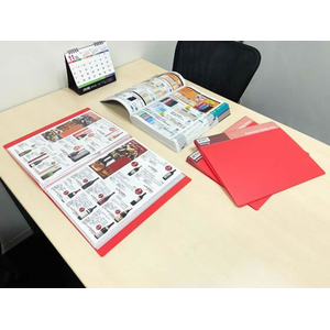 Forestway クリヤーブック エコノミー A4 40ポケット 赤 30冊 FC986NT-FRW-210514-イメージ3