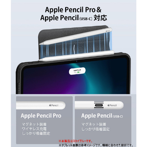 ESR iPad Air 11インチ(M3/M2)/iPad Air(第5/4世代)/iPad Pro 11インチ(第4世代/第3世代) 用 スカイブルー ES26772-イメージ11