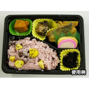 中央化学 CT ガチ弁 IK23-17C2 BK 身 弁当容器 50枚 FCG764W-00381175-イメージ4