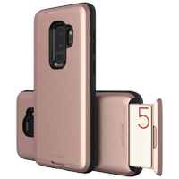 Matchnine Galaxy S9+用ケース CARDLA SLOT ローズピンク MN89772S9P