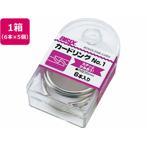 ミツヤ カードリング 内径35mm 6本×5個 FC385SJ-BX1-83-1-イメージ1