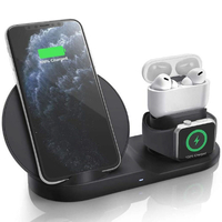 RM RM3IN1PRO-BK iPhone・Apple Watch・AirPods用3in1ワイヤレス充電器