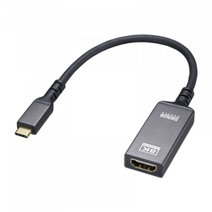 サンワサプライ USB Type C-HDMI変換アダプタ(8K/60Hz/HDR対応) AD-ALCHDR03-イメージ1