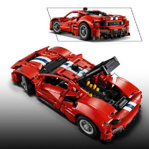 レゴジャパン LEGO テクニック 42235Ferrari 488 PISTA カー 42235FERRARI488PISTAｶ--イメージ6