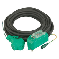 エスコ 15A/10 m 過負荷・漏電保護プラグ FCJ724M-EA940ME-14