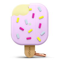elago AirPods 3用シリコンケース ラベンダー EL_AP3CSSCIE_LV