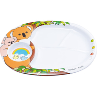 エンテック お子様ランチ皿 コアラ FC73152-L-6