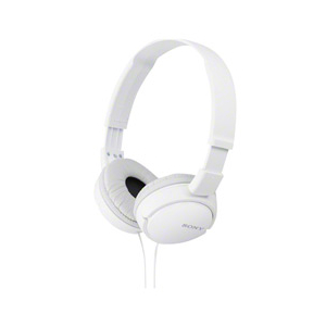 SONY 密閉ヘッドバンド型ヘッドフォン ホワイト MDR-ZX110 W SONY 密閉ヘッドバンド型ヘッドフォン ホワイト MDR-ZX110 W