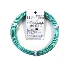 ダイドーハント ビニールワイヤー ♯12×10m 緑 FC085EW-8586083-イメージ3