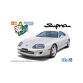 アオシマ JZA80 スープラ 1996 スーパーホワイトII Aﾗｸﾌﾟﾗ08GGZJA80ｽ-ﾌﾟﾗSW2
