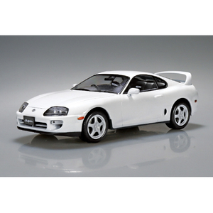 アオシマ JZA80 スープラ 1996 スーパーホワイトII Aﾗｸﾌﾟﾗ08GGZJA80ｽ-ﾌﾟﾗSW2-イメージ2