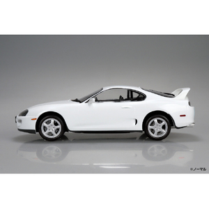 アオシマ JZA80 スープラ 1996 スーパーホワイトII Aﾗｸﾌﾟﾗ08GGZJA80ｽ-ﾌﾟﾗSW2-イメージ4