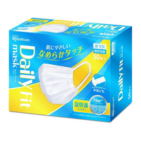 アイリスオーヤマ DAILYFITMASK なめらかタッチ ふつう ホワイト 50枚 FC575TB-PK-DH50MW